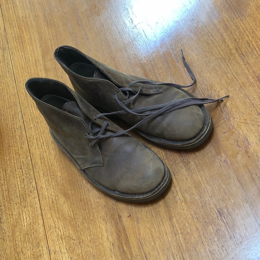 Clarks Men's Dark Brown Chukka Boots